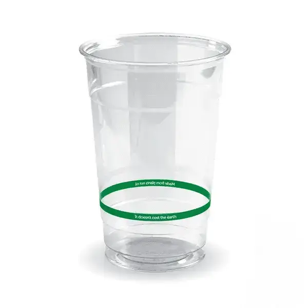 20oz - 600ml Bio PLA Clear Cup