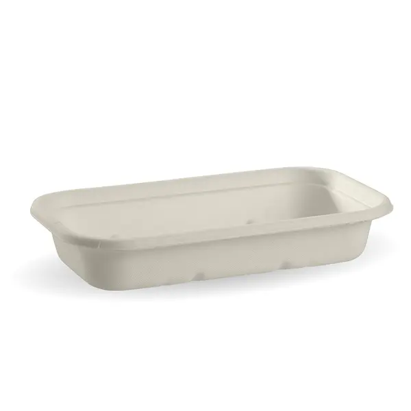 800ml White Plant Fiber Container