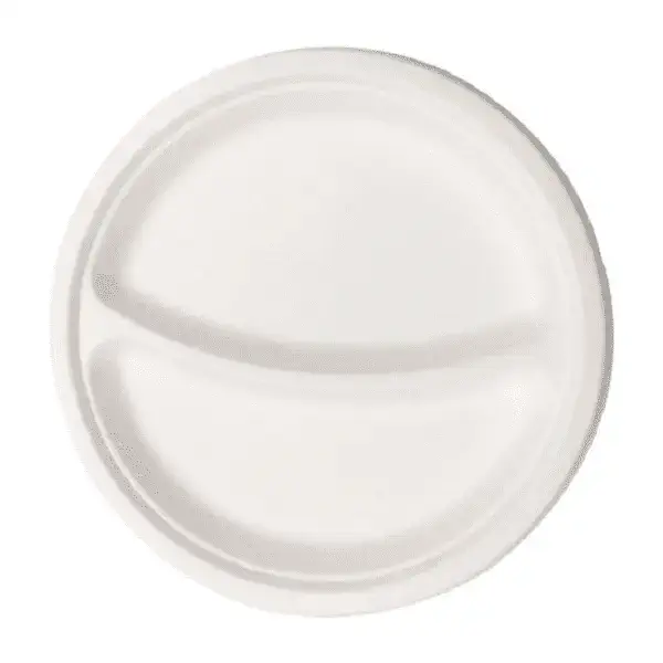 9inch 2-section round plate