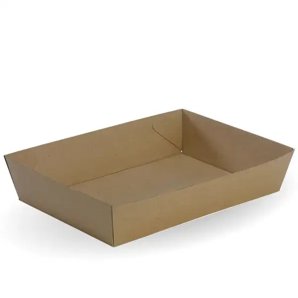 11x8.1 inch Kraft Food Tray 01
