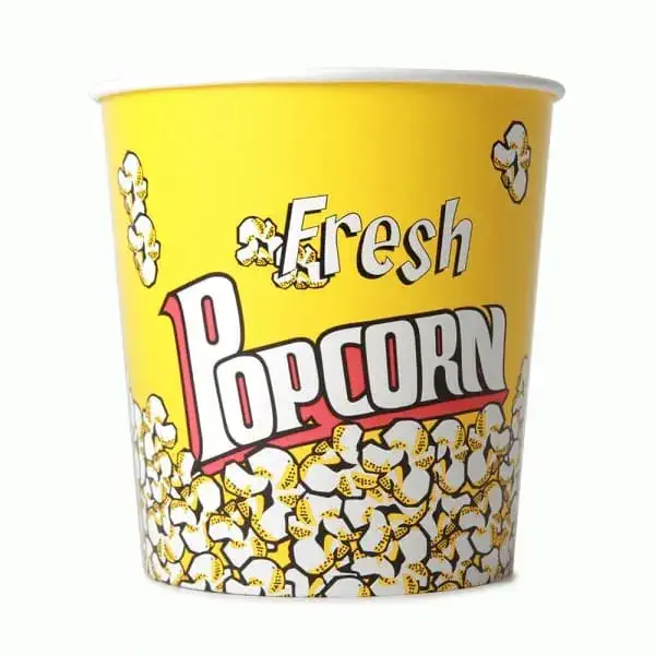 130oz Kraft Popcorn Tub