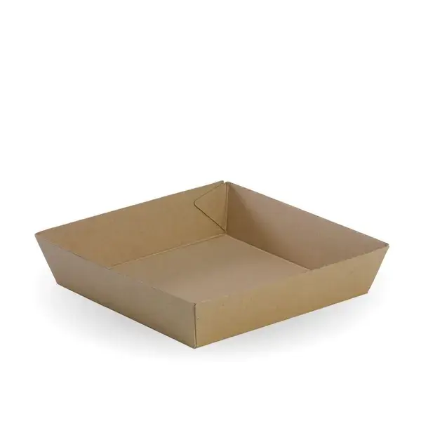 7.8x7.8 inch Kraft Food Tray 01