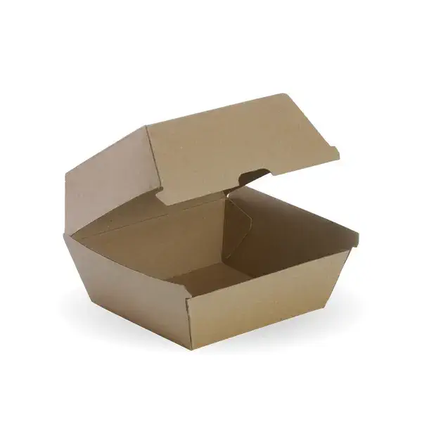 4.7x4.7 inch burger clamshell box