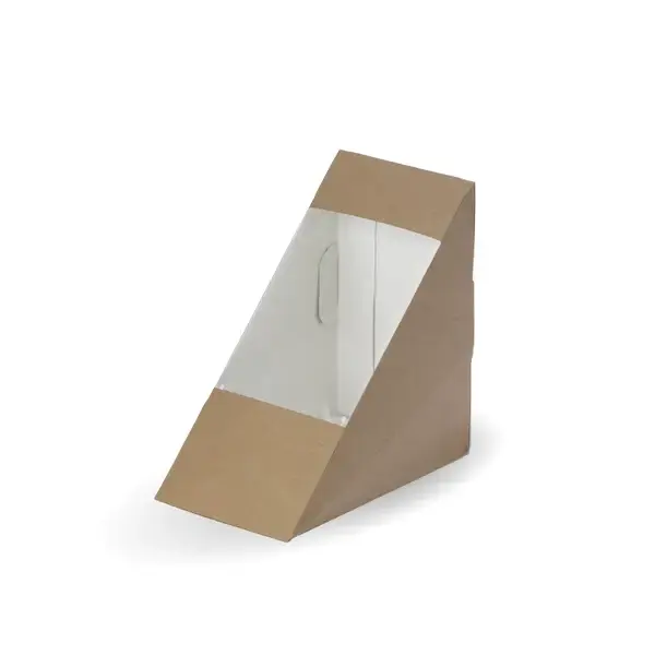Kraft Sandwich Wedge Box 