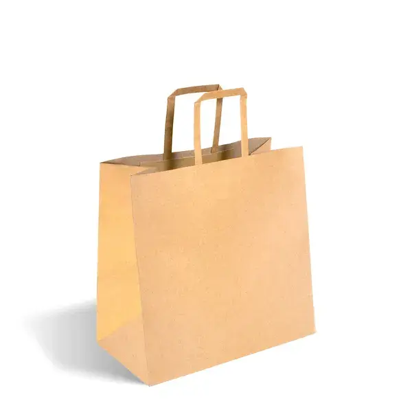 11.0×10.8″ delivery Kraft Paper Bag