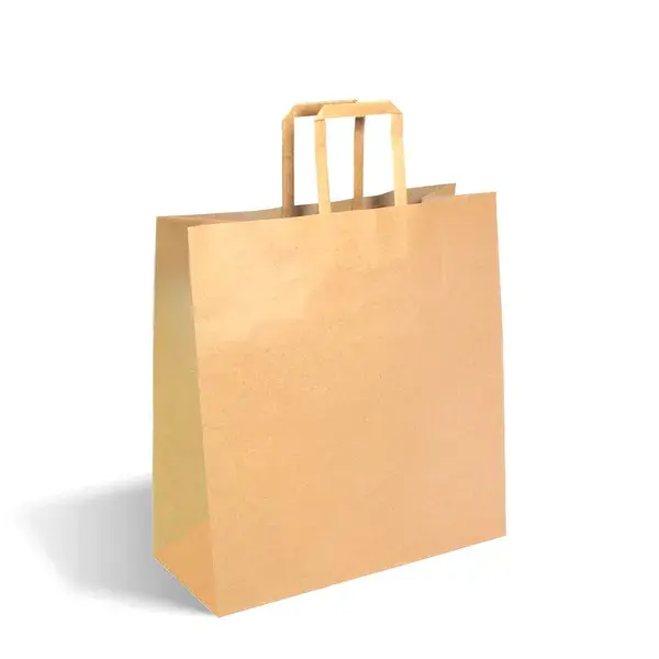 12.5×13.3″ delivery Kraft Paper Bag