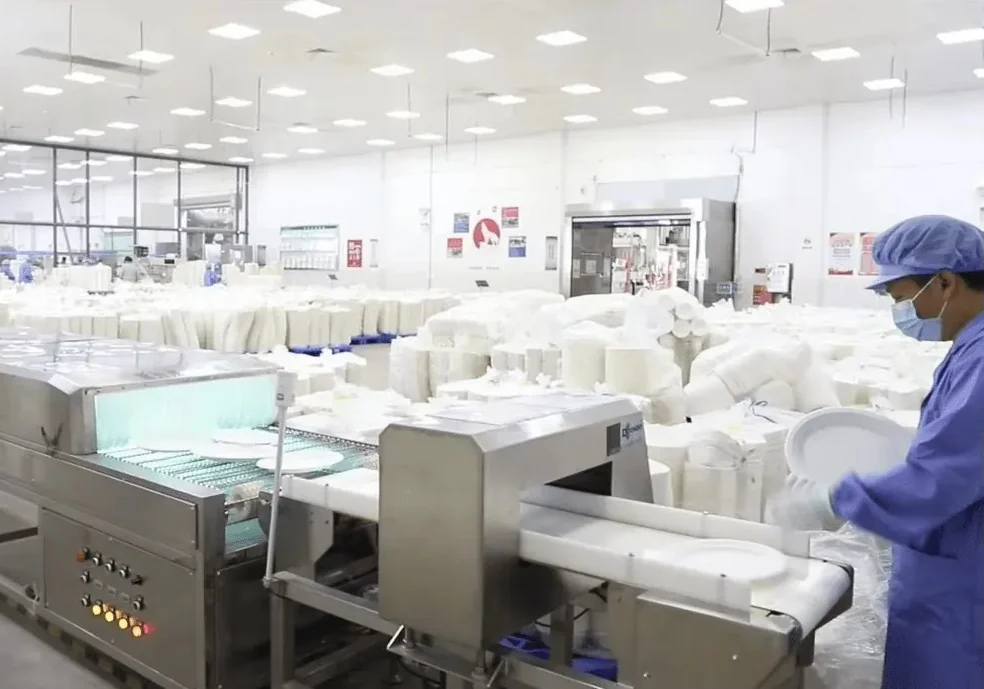 shrink wrapping line